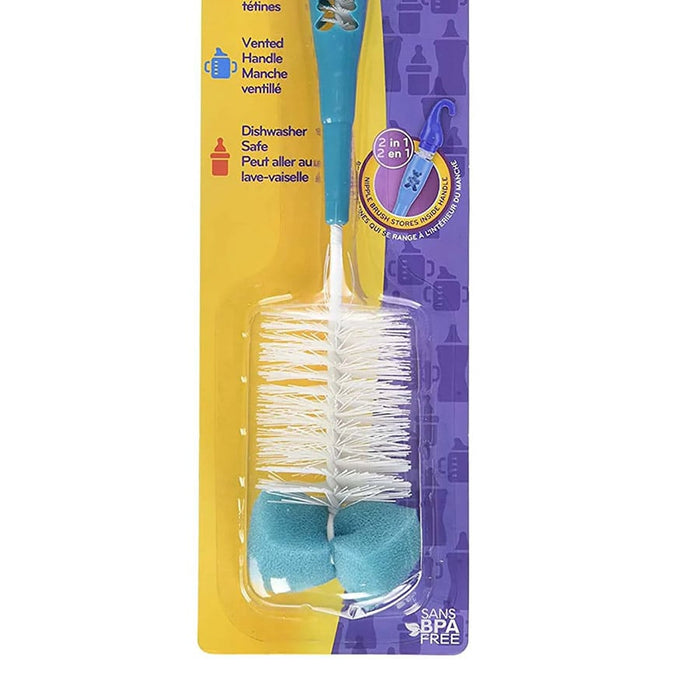 Nuby Deluxe Baby Bottle Cleaning Brush