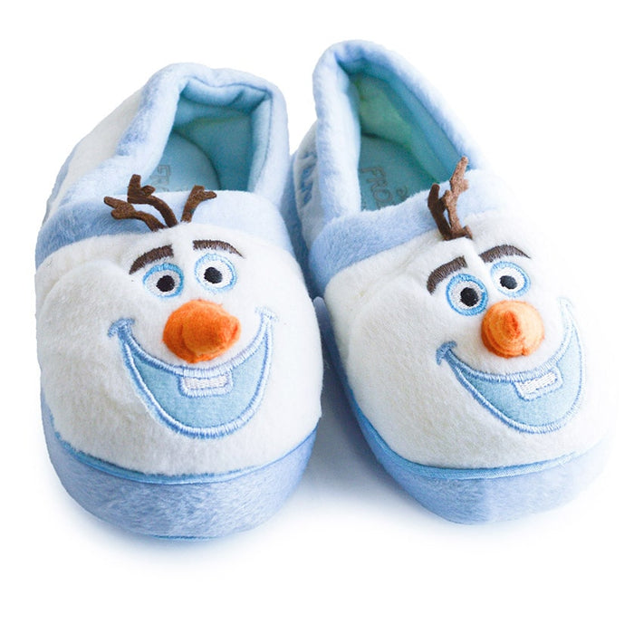 Kids Shoes Disney Frozen 3D Olaf Non-slip Slippers - 55118