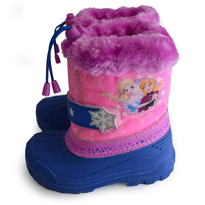 Kids Shoes Bottes d'hiver La Reine des Neige de Disney pour fillettes