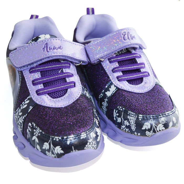 Chaussures de sport lumineuses La Reine des Neige pour fillettes de Kids Shoes - (11T à 3)