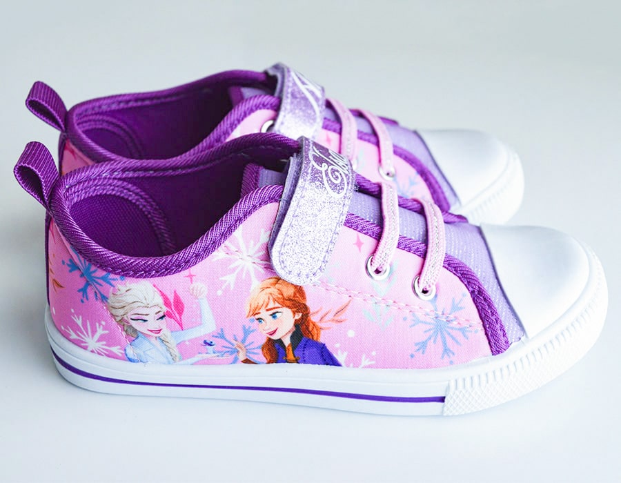 Kids Shoes Disney Frozen Youth Girls Canvas Shoes