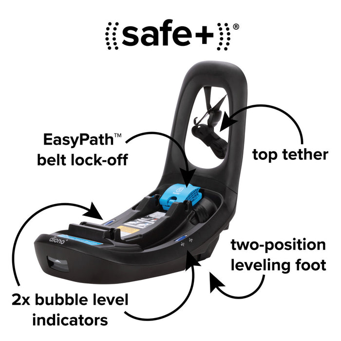 Base de siège d'auto pour bébé SafePlus LiteClik 30 XT/RXT de Diono