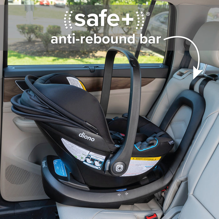 Siège d'auto pour bébé et base LiteClik 30 XT SafePlus de Diono