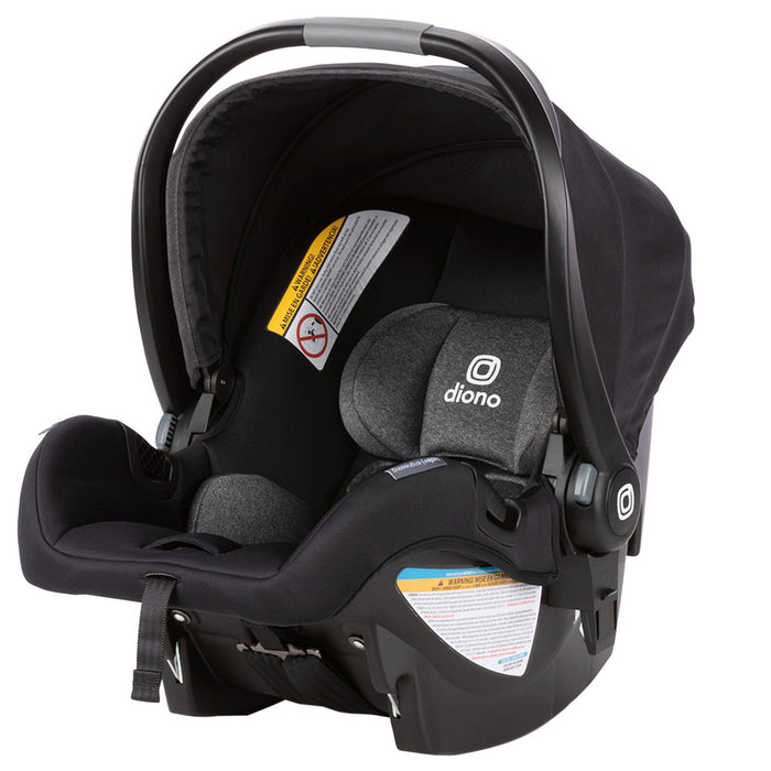 Siège auto pour bébé et base Diono LiteClik 30 R SafePlus - Noir