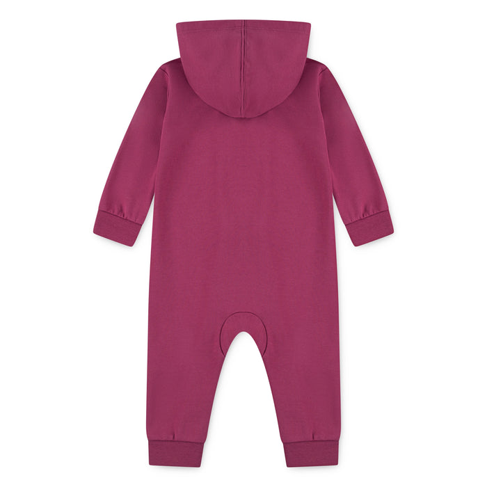 Nike Baby Essentials Hooded Coverall Sweet Beet | Sizes NB to 9m