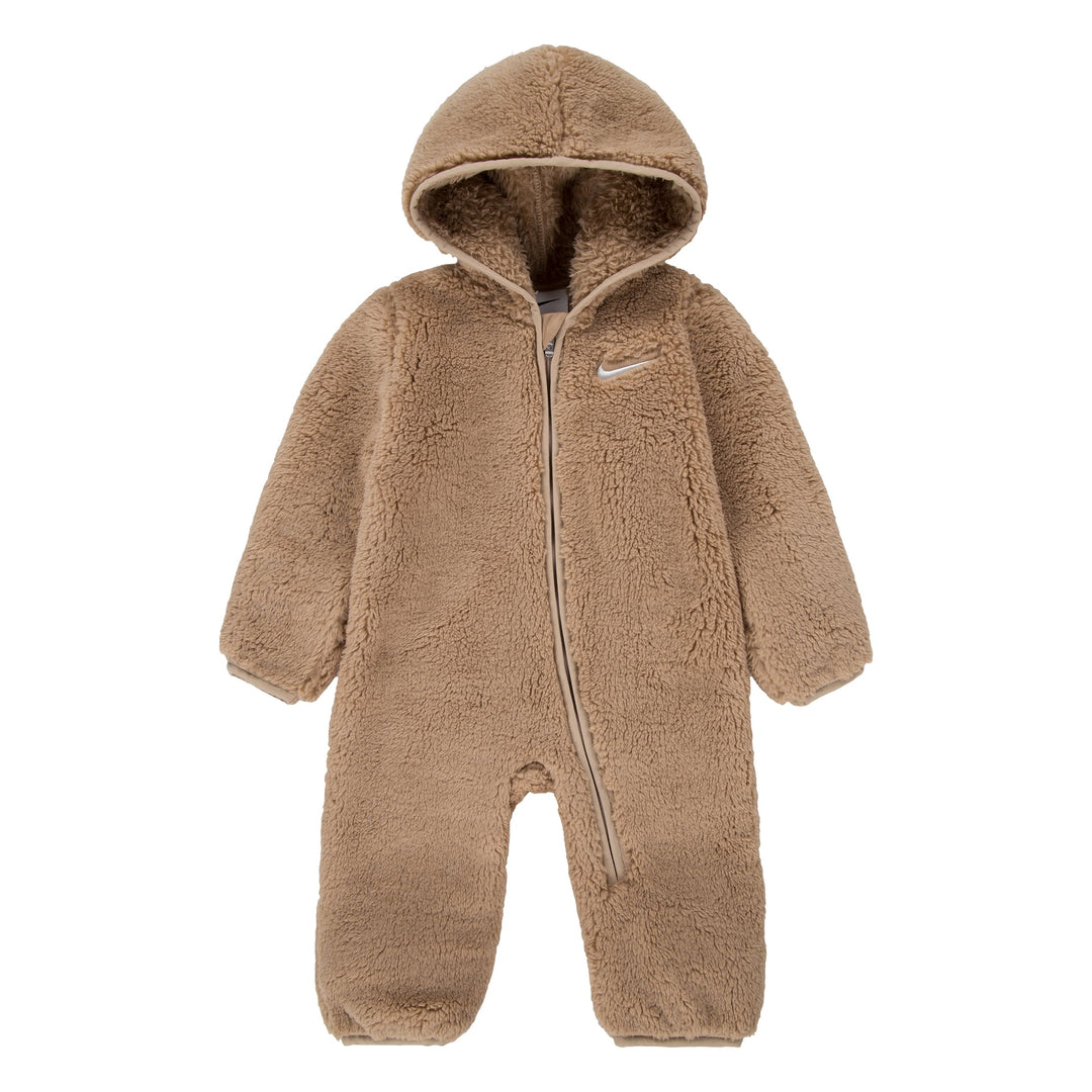 Nike Hooded Sherpa Coverall – Hemp (0/3M to 9M)