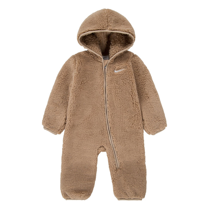 Nike Hooded Sherpa Coverall – Hemp (0/3M to 9M)