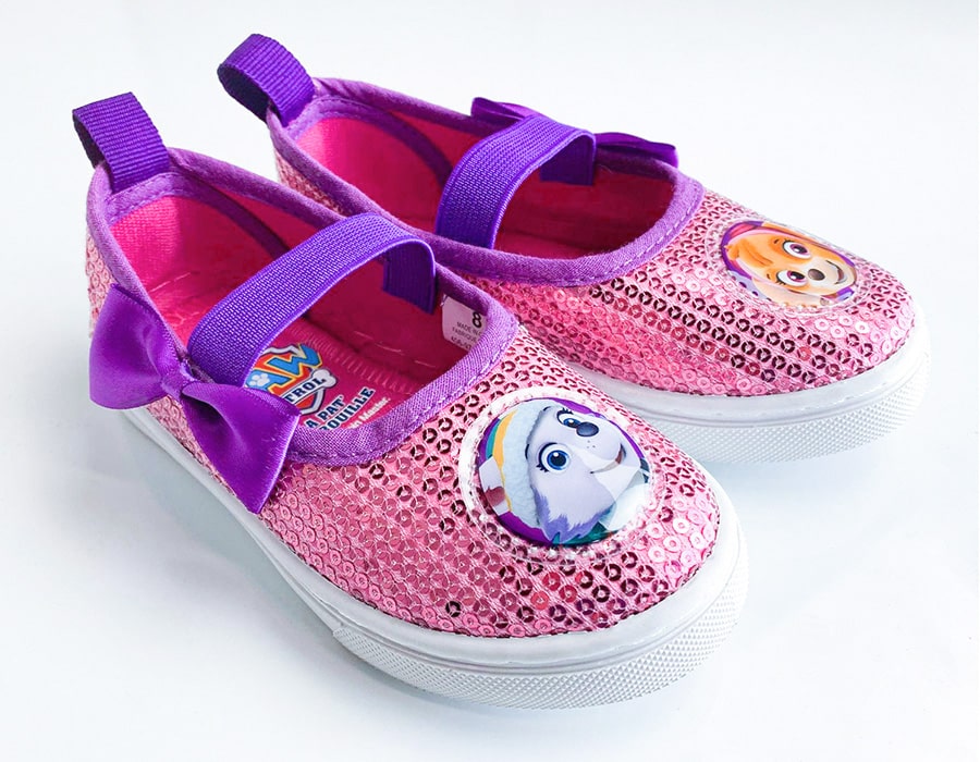 Kids Shoes Chaussures Pat' Patrouille en toile canvas pour fillettes