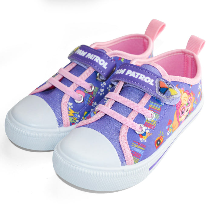 Chaussures canvas Pat'Patrouille pour fillettes et enfants Kids Shoes- (5T à 10T)