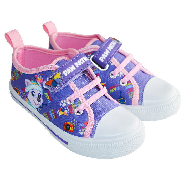 Chaussures canvas Pat'Patrouille pour fillettes et enfants Kids Shoes- (5T à 10T)