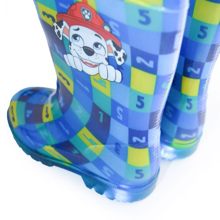 Kids Shoes Paw Patrol Toddler Boys Light-up Rain Boots
