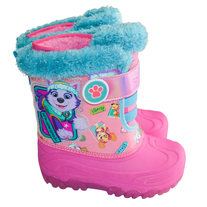 Bottes d'hiver lumineuses Pat'Patrouille pour enfants de Kids Shoes - (6T à 12T)