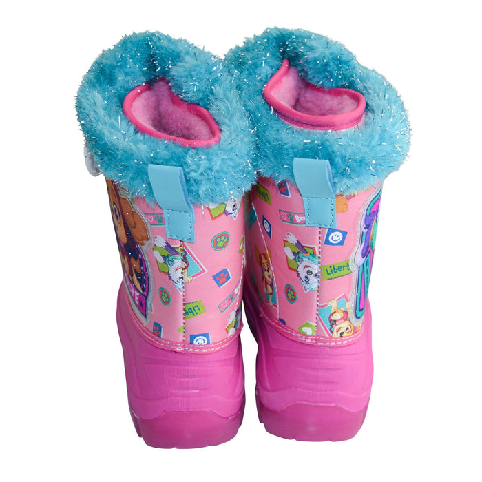 Bottes d'hiver lumineuses Pat'Patrouille pour enfants de Kids Shoes - (6T à 12T)