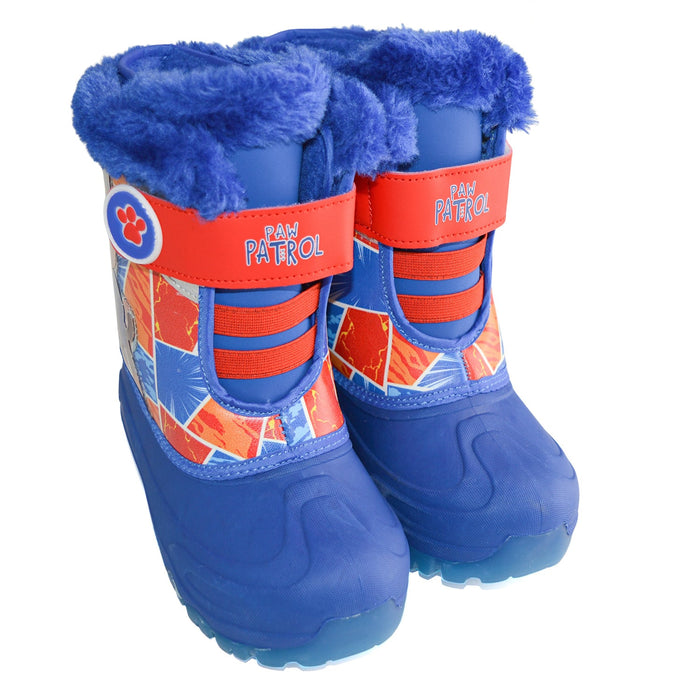 Bottes d'hiver Pat'Patrouille lumineuses pour tout-petits et enfants de Kids Shoes - (6T à 12T)