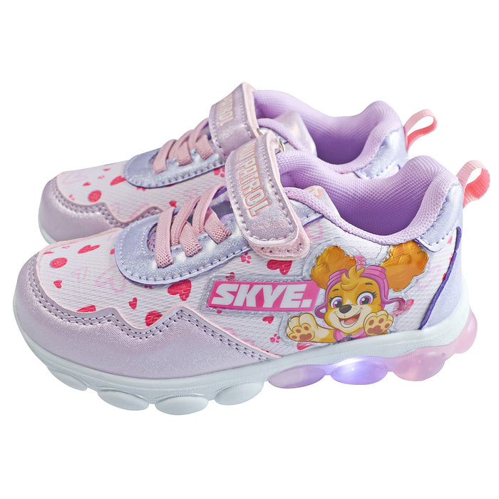 Paw Patrol Toddler Girls Sports Light-Up Shoes (Sizes 6-10)