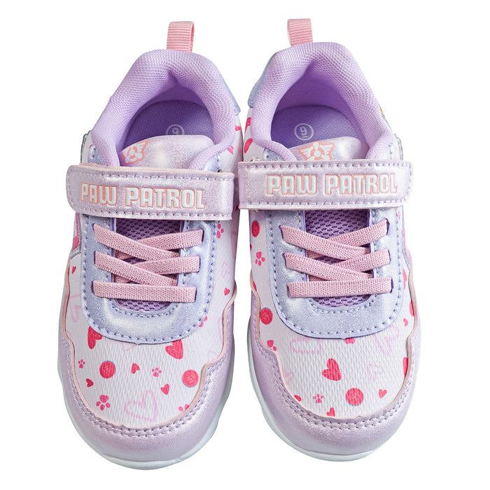 Paw Patrol Toddler Girls Sports Light-Up Shoes (Sizes 6-10)