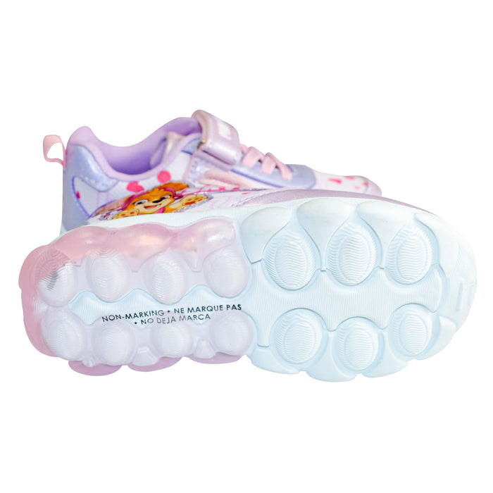 Paw Patrol Toddler Girls Sports Light-Up Shoes (Sizes 6-10)