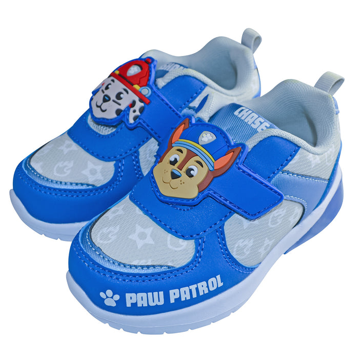 Paw Patrol Blue & Grey Boys' Light-Up Sneakers – Toddler Sizes 6 to 10