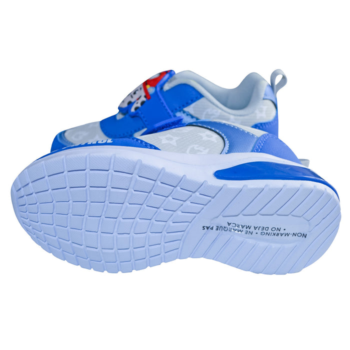 Paw Patrol Blue & Grey Boys' Light-Up Sneakers – Toddler Sizes 6 to 10