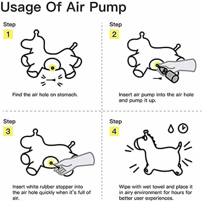 Dinosaure sauteur gonflable Pierre Belvedere