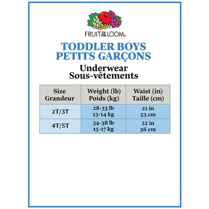 Fruit of the Loom Toddler & Kids Assorted Boxer Briefs - 5 Pack