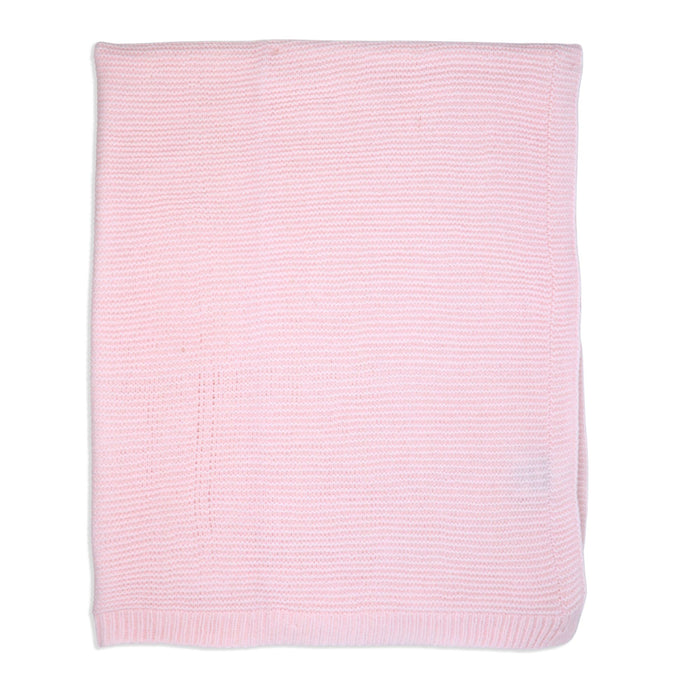 Baby Mode Signature 2 Piece Knit Blanket & Hat Set