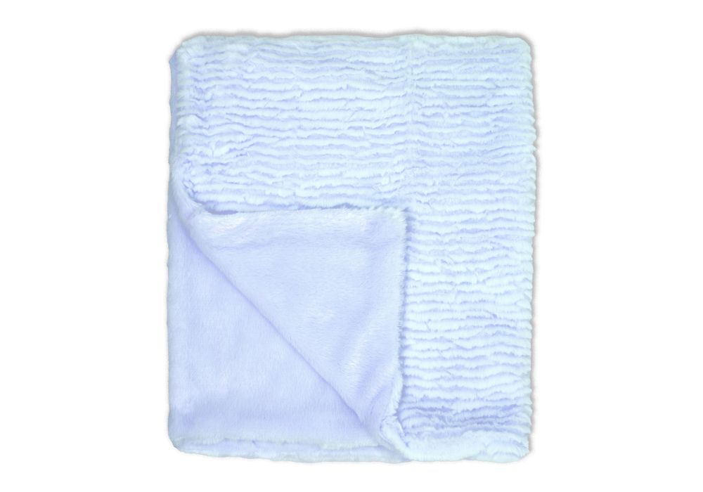 Baby Mode Signature Ridged Plush Blanket
