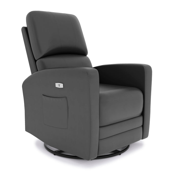 Kidiway Habana Power Recliner – Modern Glider, Swivel & Reclining Nursery Chair