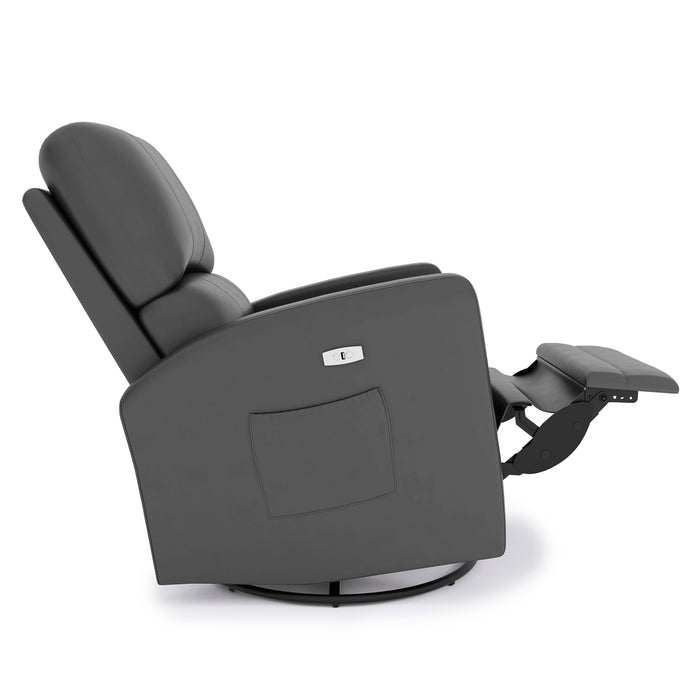 Kidiway Habana Power Recliner – Modern Glider, Swivel & Reclining Nursery Chair