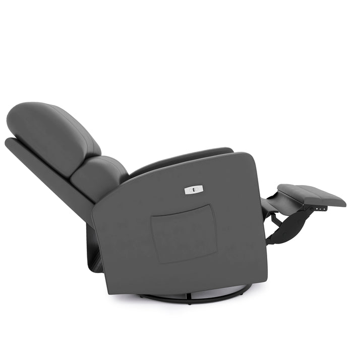 Kidiway Habana Power Recliner – Modern Glider, Swivel & Reclining Nursery Chair