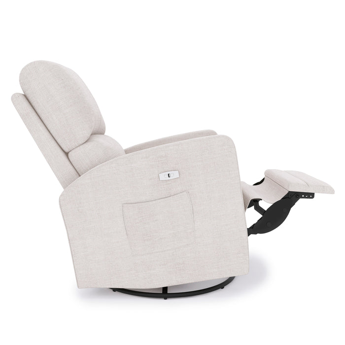Kidiway Habana Power Recliner – Modern Glider, Swivel & Reclining Nursery Chair