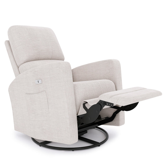 Kidiway Habana Power Recliner – Modern Glider, Swivel & Reclining Nursery Chair
