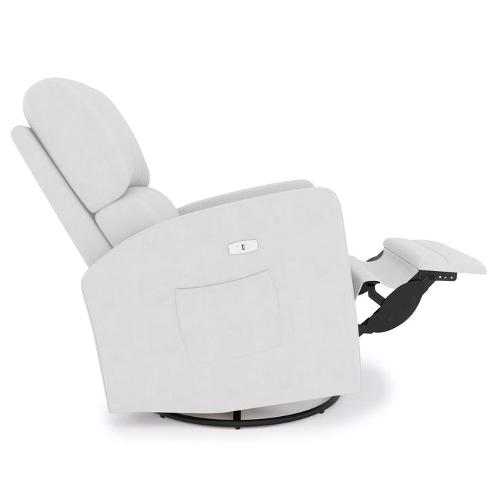 Kidiway Habana Power Recliner – Modern Glider, Swivel & Reclining Nursery Chair