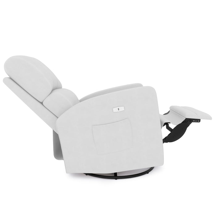 Kidiway Habana Power Recliner – Modern Glider, Swivel & Reclining Nursery Chair