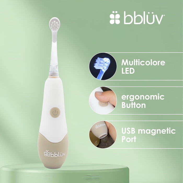 bbluv - Sonik Pro Toothbrush for Children - Rechargeable with LED lights