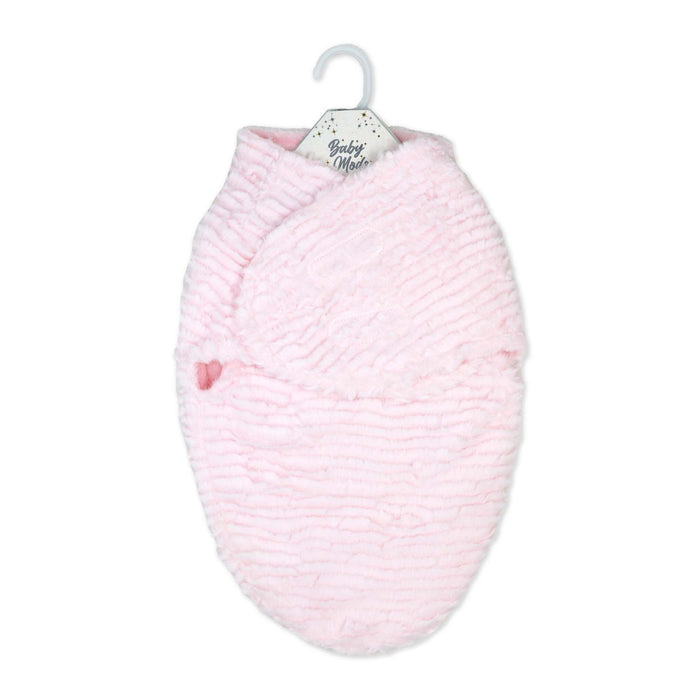 Rose Textiles Ridge Plush Swaddle Sack