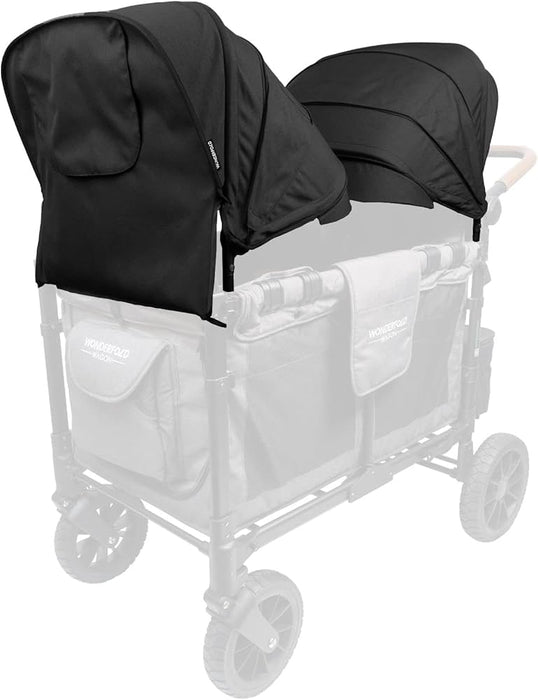 Wonderfold Retractable Stroller Canopy for W4 Elite | W4 Luxe (2pk)