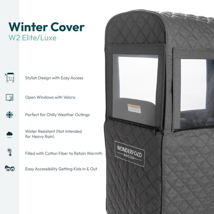 Wonderfold Cold Weather Shield Warm Cover for W2 Wagon