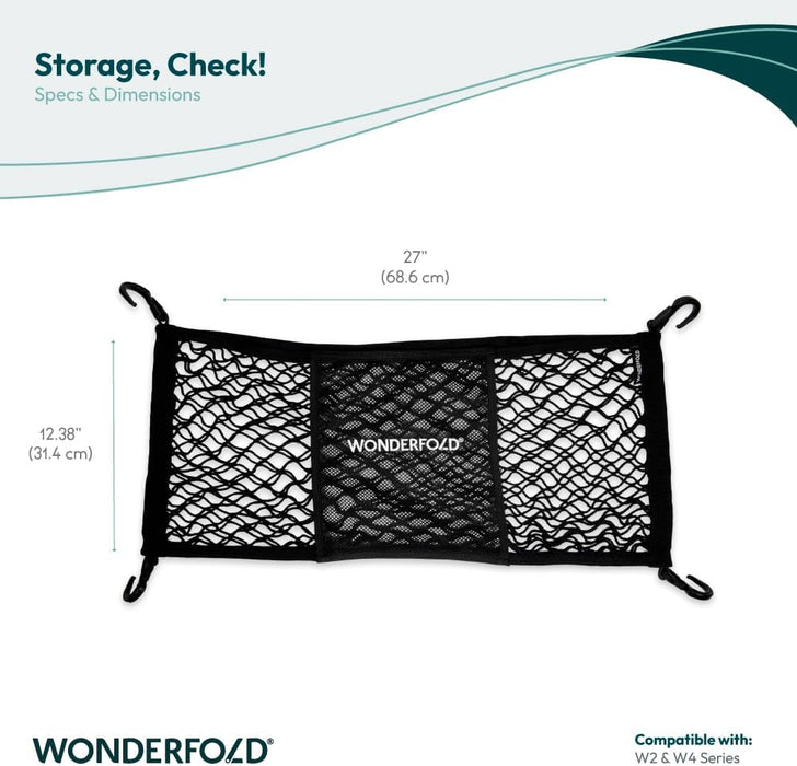 Wonderfold WonderNet Cargo Mesh Net Bag (fits all wagons)