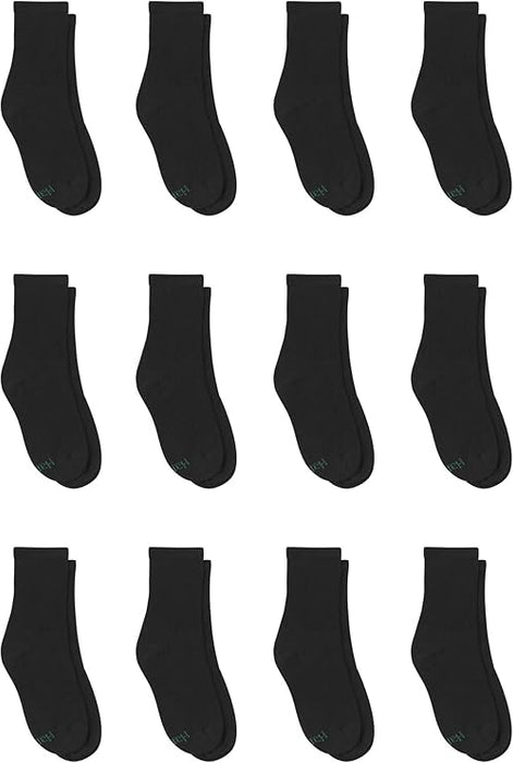 Chaussettes Hanes pour garçon, lot de 12, tailles S à L