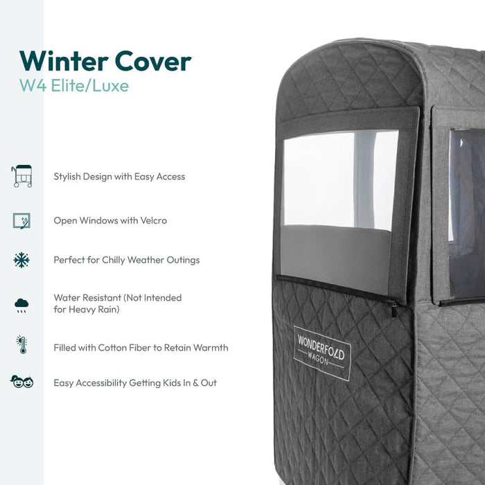 Wonderfold Cold Weather Shield Warm Cover for W4 Luxe/Elite Wagon