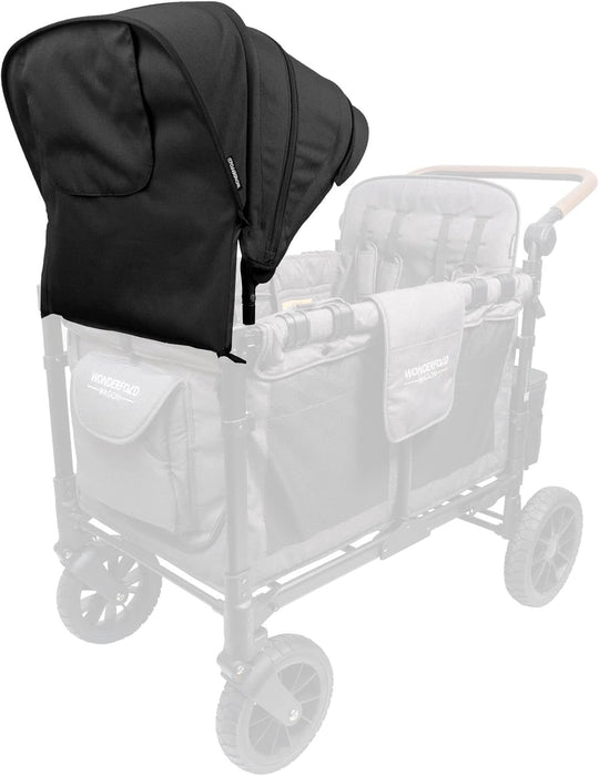 Wonderfold Retractable Stroller Canopy for W2 Elite | W2 Luxe