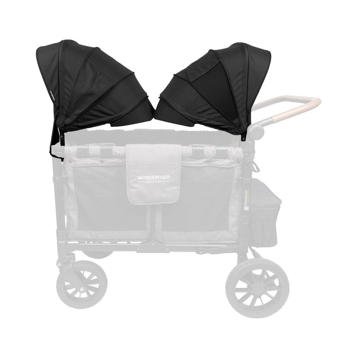 Wonderfold Retractable Stroller Canopy for W2 Elite | W2 Luxe (2pk)