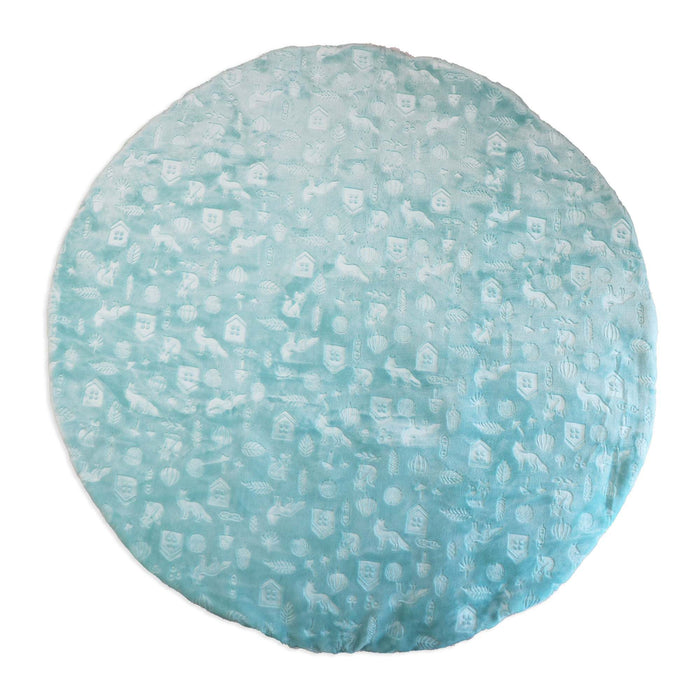 Rose Textiles Reversible Pressed Plush Stuffed Playmat