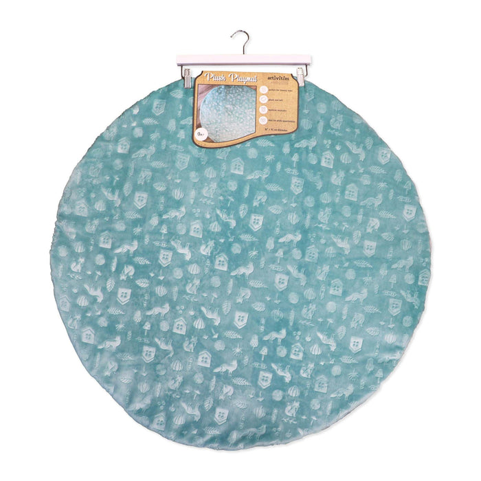 Rose Textiles Reversible Pressed Plush Stuffed Playmat