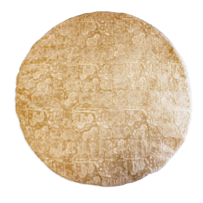 Rose Textiles Reversible Pressed Plush Stuffed Playmat