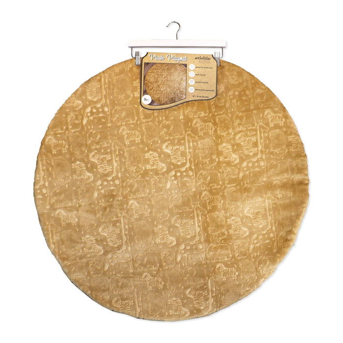 Rose Textiles Reversible Pressed Plush Stuffed Playmat