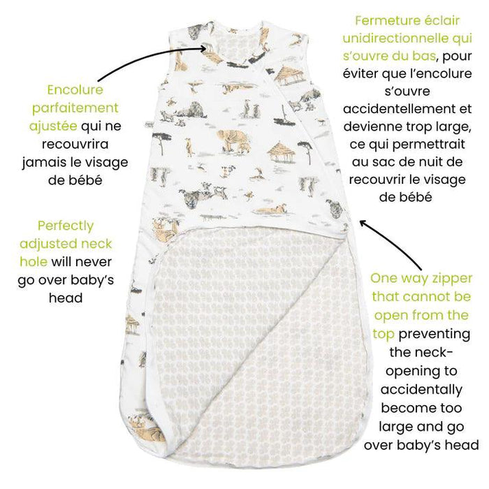 Perlimpinpin Woven Cotton Sleep Sack (2 TOG) - New Prints