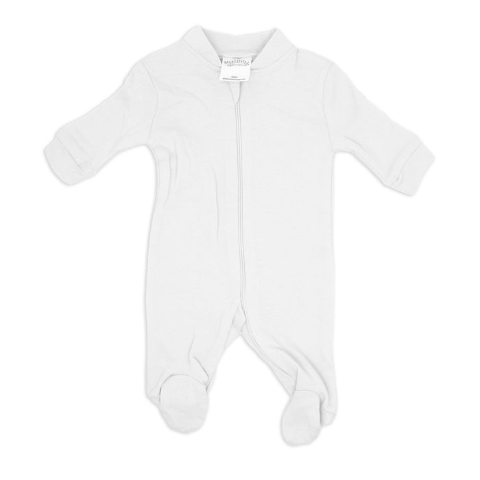 Dormeur uni Rose Textiles avec bonnet blanc
