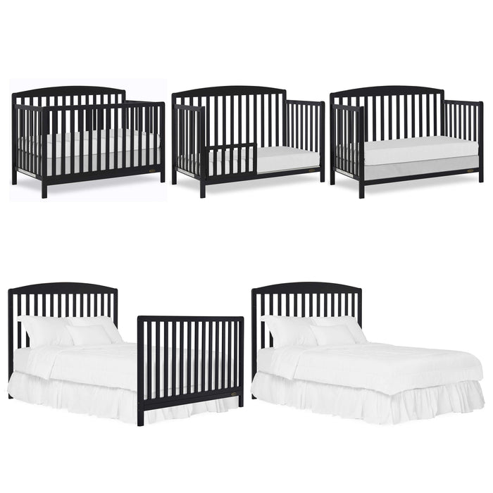 Dream On Me Odelle 5-in-1 Convertible Crib